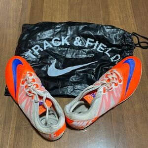 Nike Rival S Men’s Track Racing Shoes with bag size 11